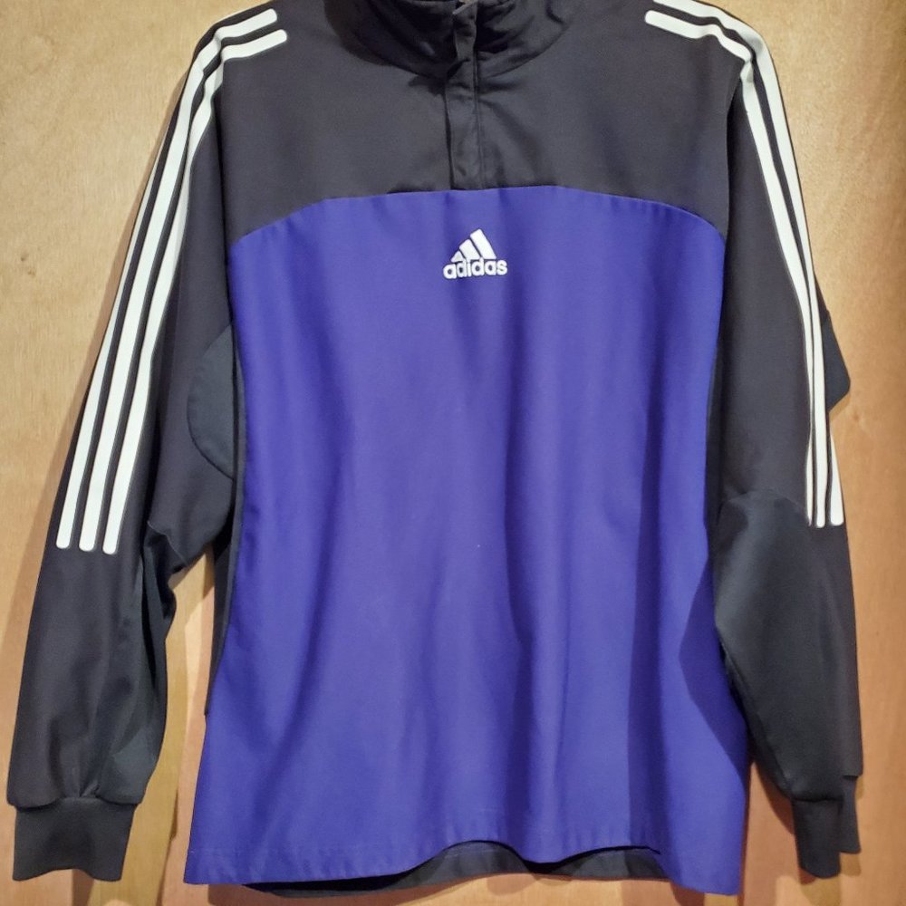 Addidas Purple /Black Pull Over